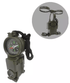 Multi-Use Survival Tool with Binocular, Signal Mirror, and Directional Compass