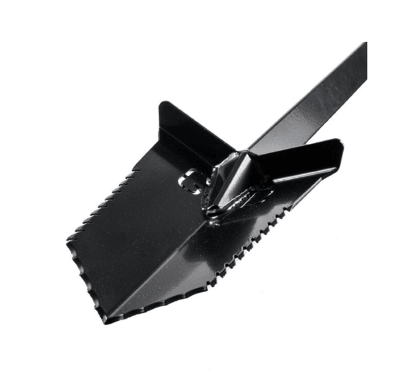 Nemesis Metal Detecting Spade - by Gravedigger Tools Blade Closeup