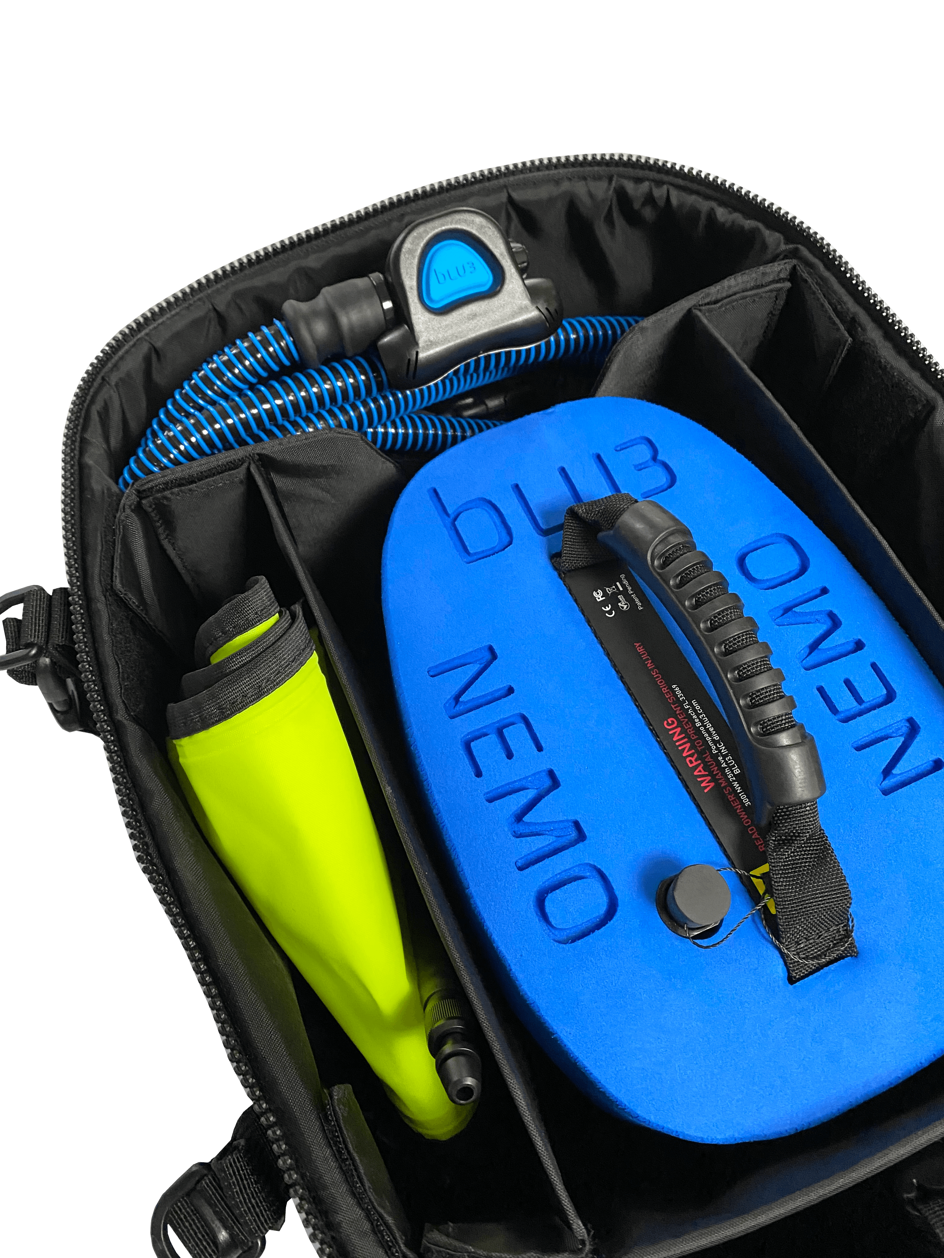 BLU3 Nemo Portable Dive System - One Battery (with backpack)