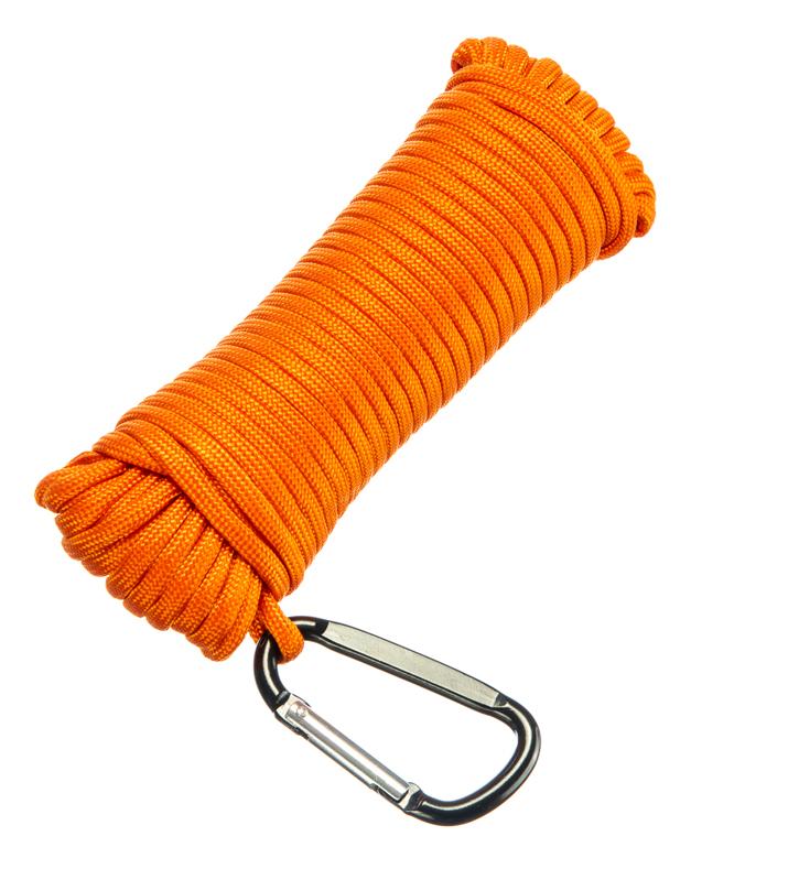 1100 LB Paracord With Carabiner 50ft