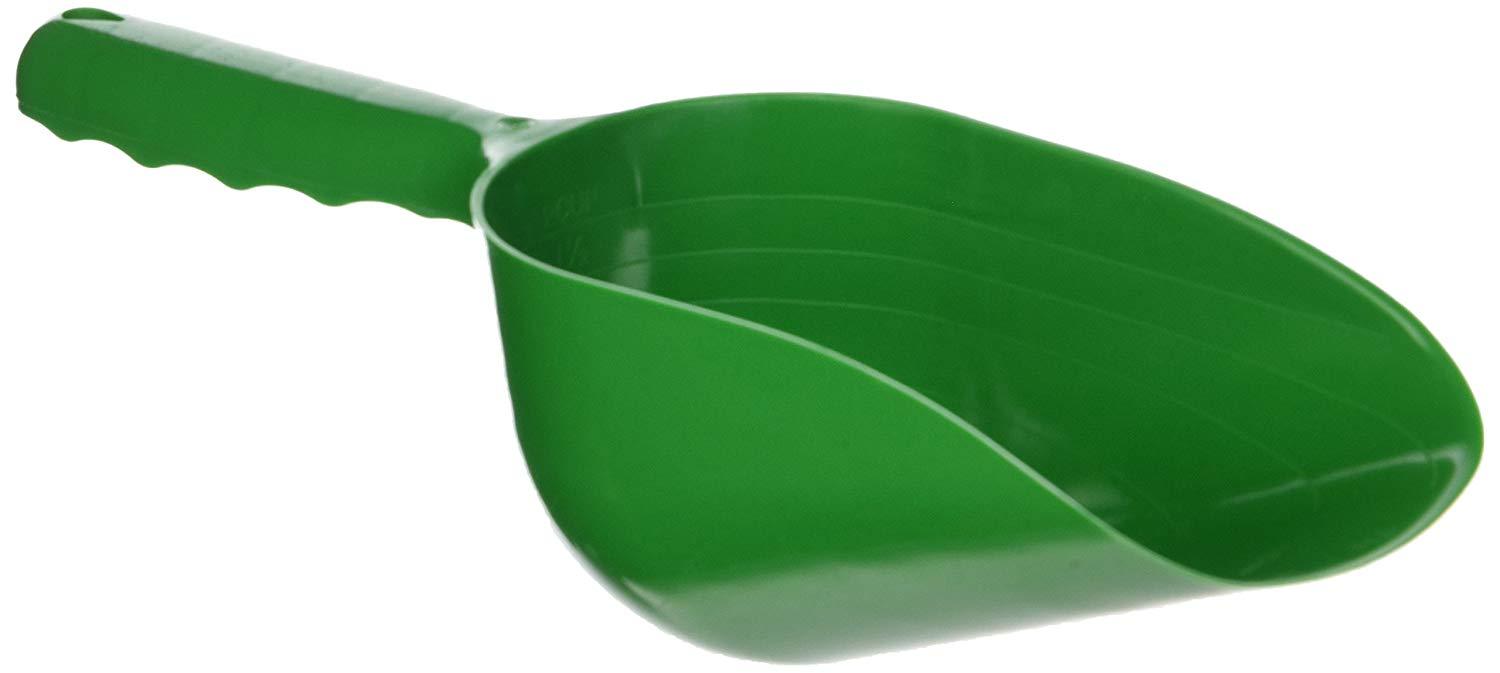 Plastic Feed/Seed Scoop, 2 Cups Capacity 12"x3.1/2"x2.1/4" Gem & Mineral Hunting Supplies,Recovery Tools High Plains Prospectors 