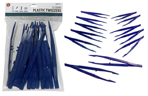 7 Blue Lightweight Plastic Tweezer – High Plains Prospectors