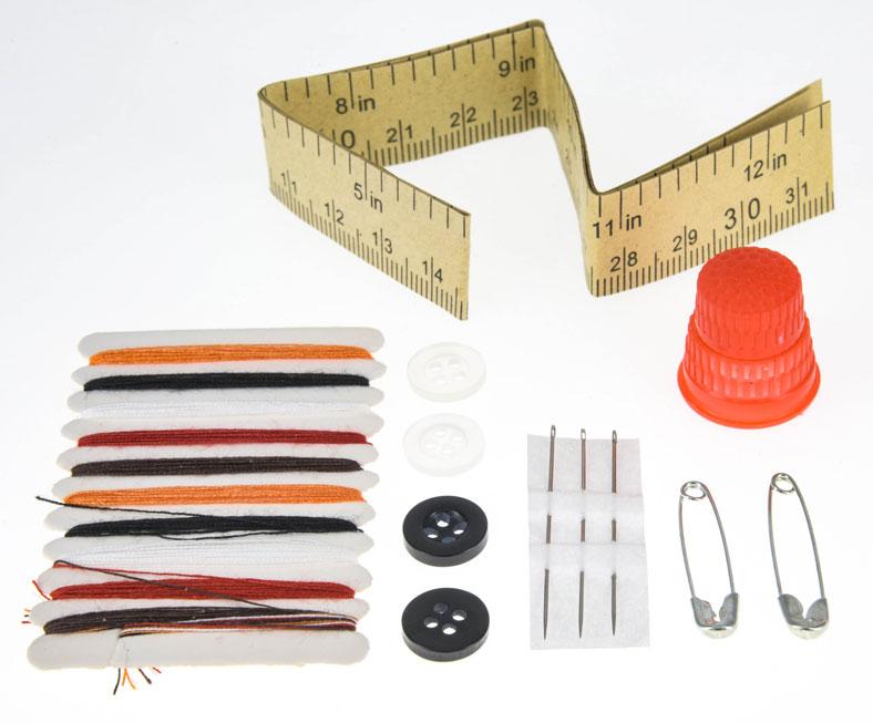Sona 12pc Sewing Kit in Plastic Storage Box Survival Kit