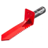 Gravedigger serrated edge digging tool red
