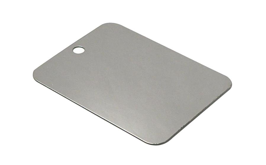 3"x 4" Double Sided Stainless Steel Shatterproof Outdoor Signalling Mirror